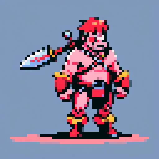 barbarian pig/human hybrid