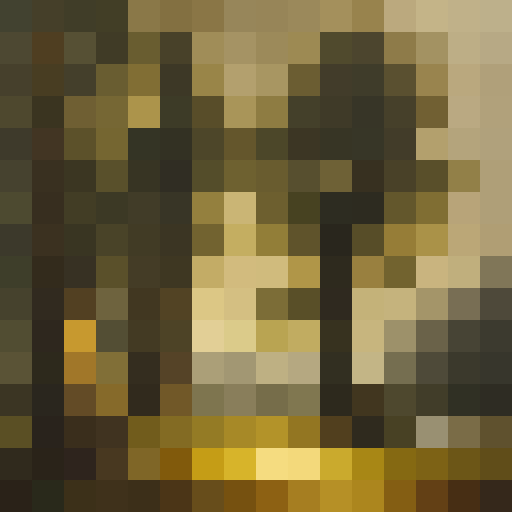 dark forest in a thumderstorm