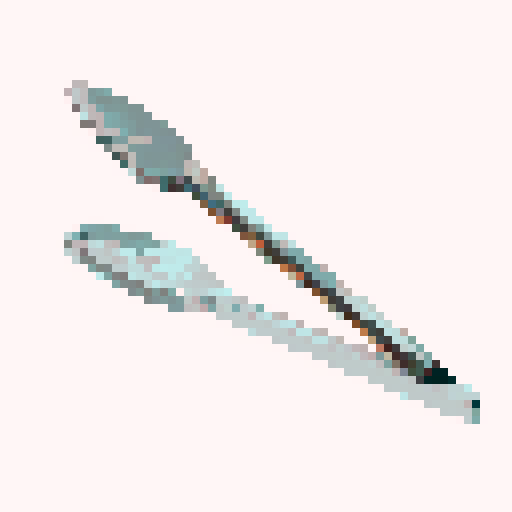 Tongs as an inventory item