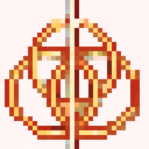 elden ring rune, dark background, game icon, 32x32 pixel art, sRGB, skill art, close up, portrait