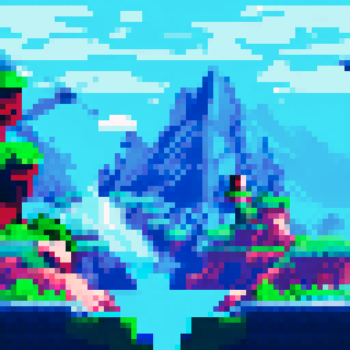 A 2D pixel-art character sprite idle animation  for a male, taller than average, athletic and muscular but not a bodybuilder. The character is wearing light armor that offers some protection, suitable for a post-apocalyptic world