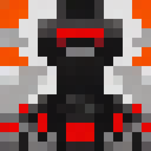 A pixelated skeleton with glowing red eyes stands in a foggy graveyard, holding a rusted scythe and surrounded by twisted trees and gravestones.