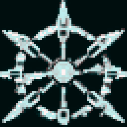 sci-fi, glowing laser sword, fan, vibrant colors, pixelated, detailed hilt, close-up, intense expression, futuristic, 32x32 pixels, sRGB, skillful art, game icon