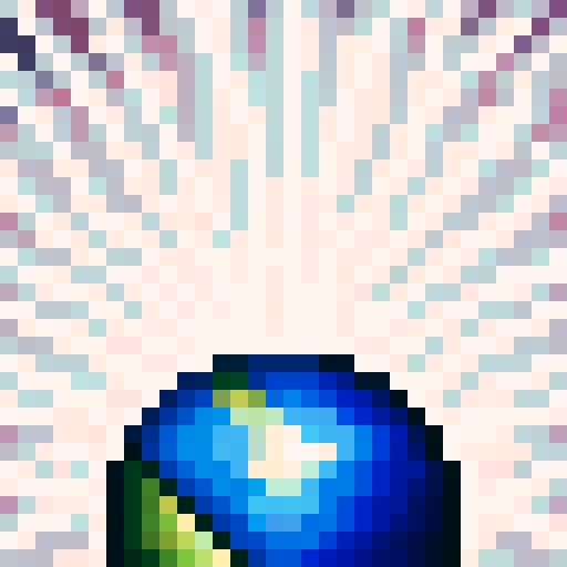 galaxy weapon, vibrant colors, glowing energy, futuristic design, sharp edges, metallic texture, cosmic background, glowing stars, intense lighting, pixelated details, skillfully crafted, close-up shot, dynamic composition, sRGB color space, game icon