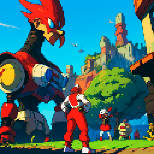 dr. eggman with giant robot