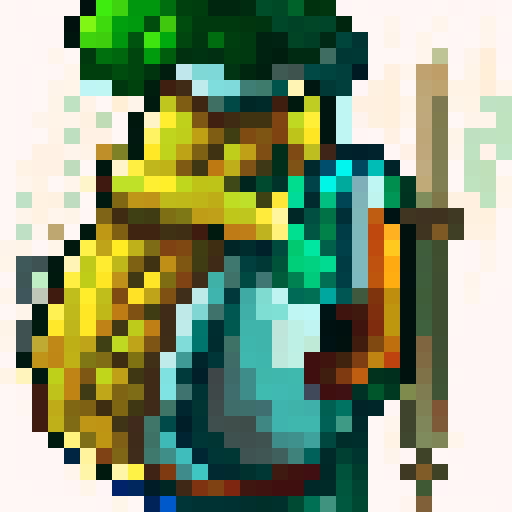 close up portrait of tortoise character