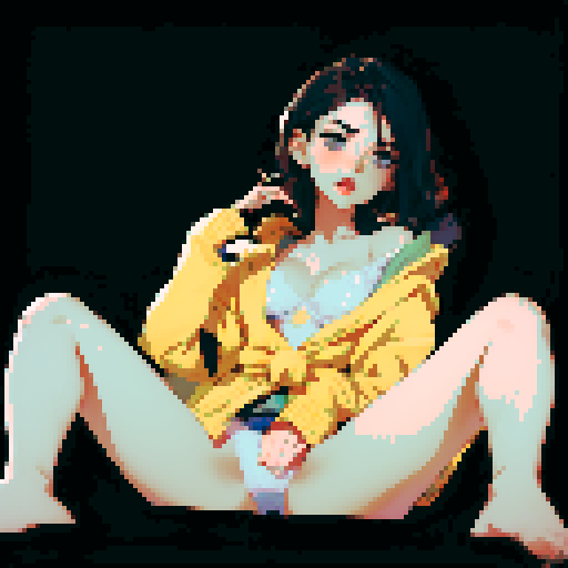 sexy girl in underwear fingering herself