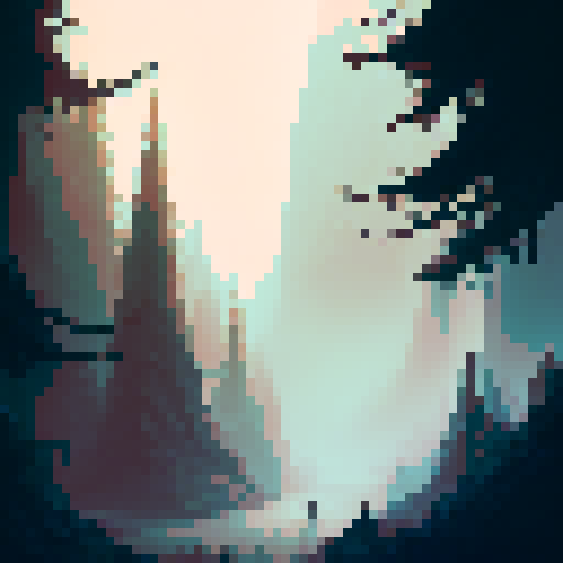 a forest with a low layer of fog on the ground with tombstones around and a ghost in the middle. This is all from a top down view.