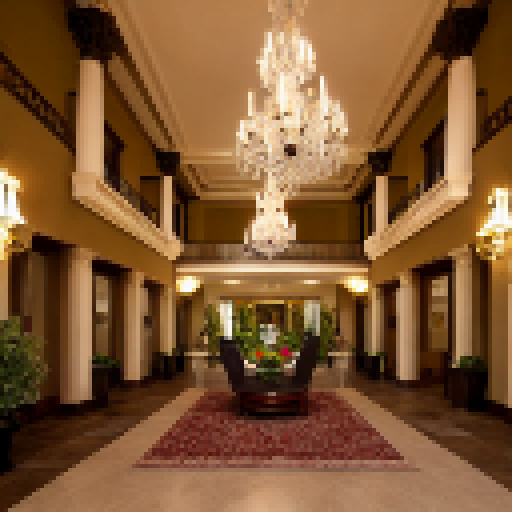 Mansion lobby
