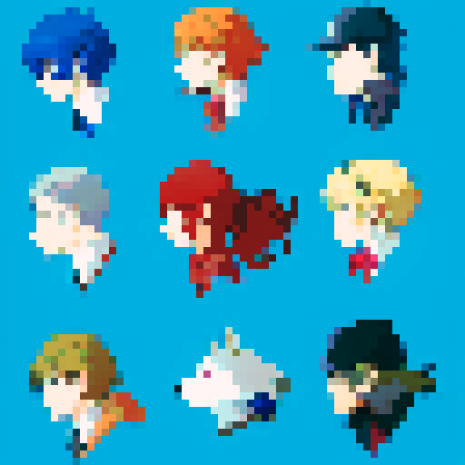 Persona 3 battle ui character portrait