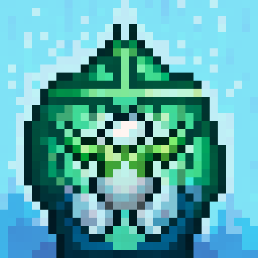 frog avatar, portrait, green, 