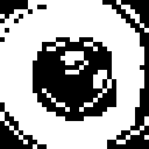 meat icon, Add a grilled depiction to the surface of the meat as a dot