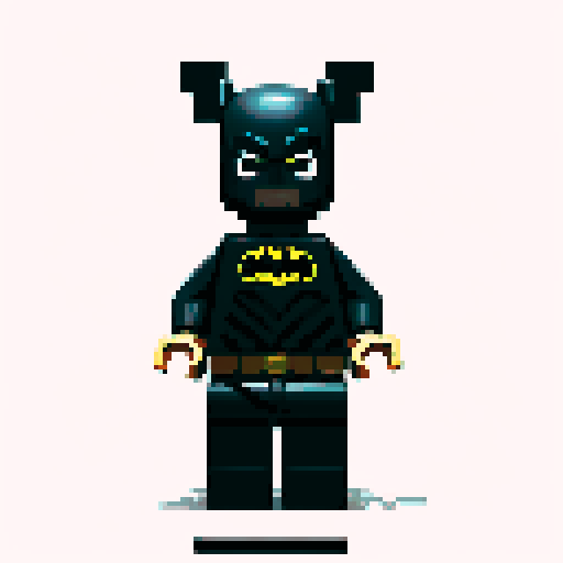 batman lego pixel 