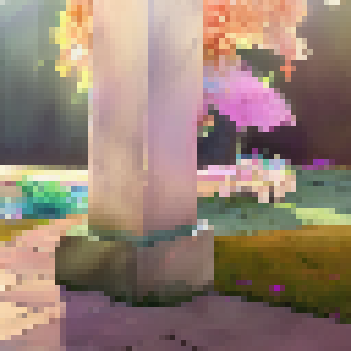 Vibrant wildflowers bloom against a majestic mountain range in Jubilee's stunning landscape portrait, complete with cascading waterfalls and a vibrant blue sky.