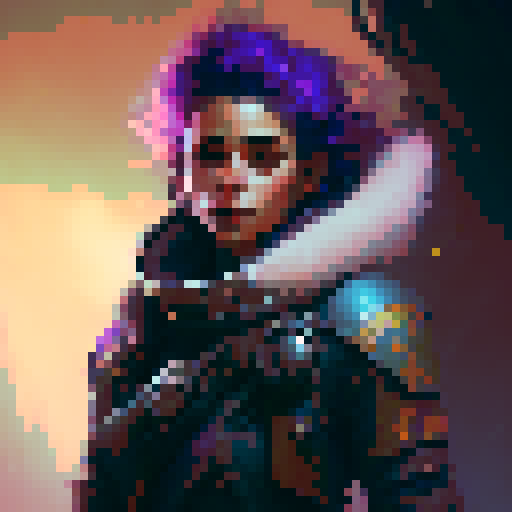 Night elf adventurer sprite 