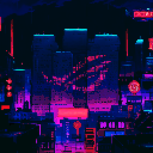 Neon city
