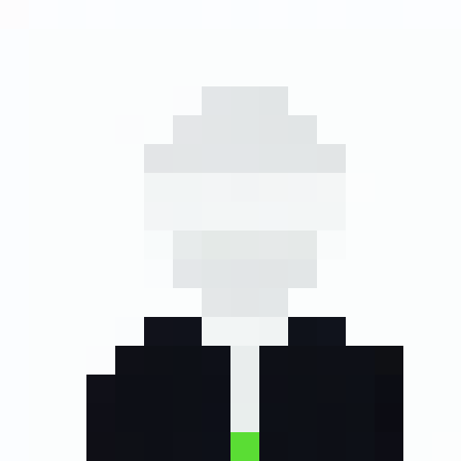 suit, sleek, black, tailored, buttoned, formal, minimalist, minimalist, game icon, 16x16, pixel art, close up, portrait