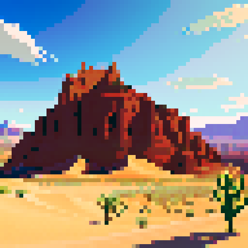 desert mountain

