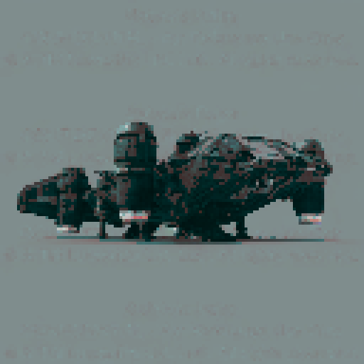 pixel art spaceship