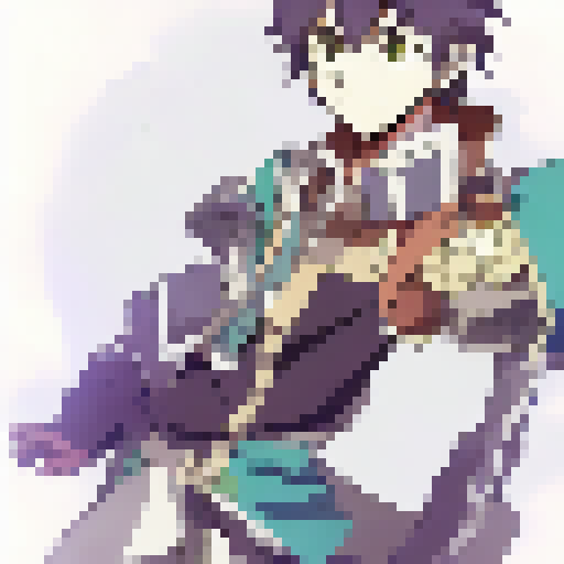 Anime male, spearman, fire emblem