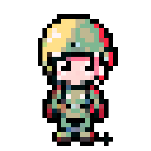 Tiny soldier, big head, cute, funny, big helmet