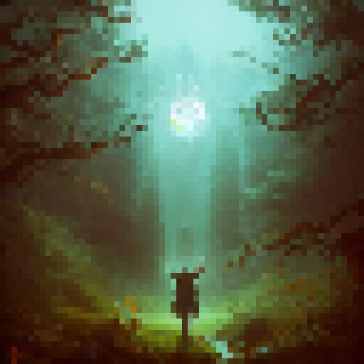 Wizard, casting a spell amidst a misty forest, with a glowing orb in hand, surrounded by arcane symbols and mystical creatures, in a style reminiscent of a classic Fantasy RPG.