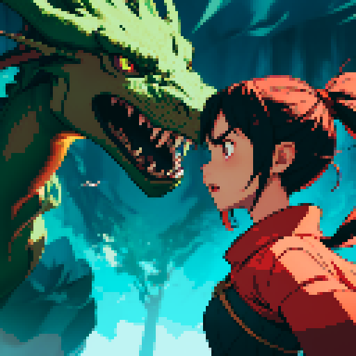 dragon breathing fire