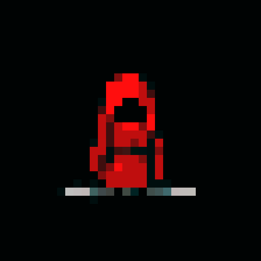 red cloaked character sprite