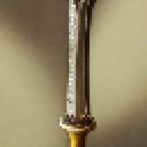 a sword