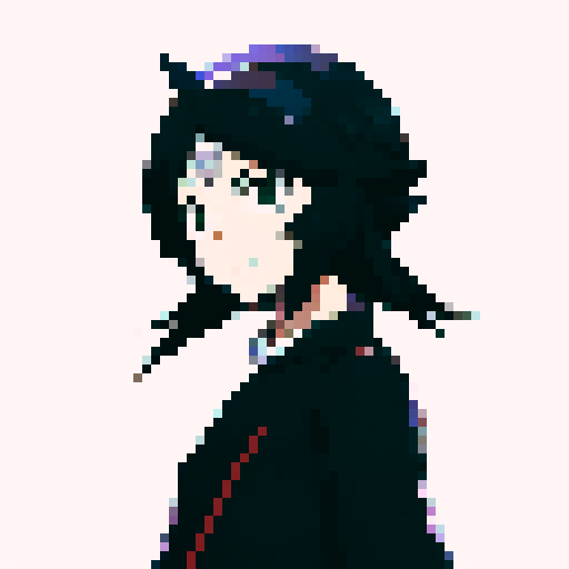 Rukia Kuchiki, black hair, high details