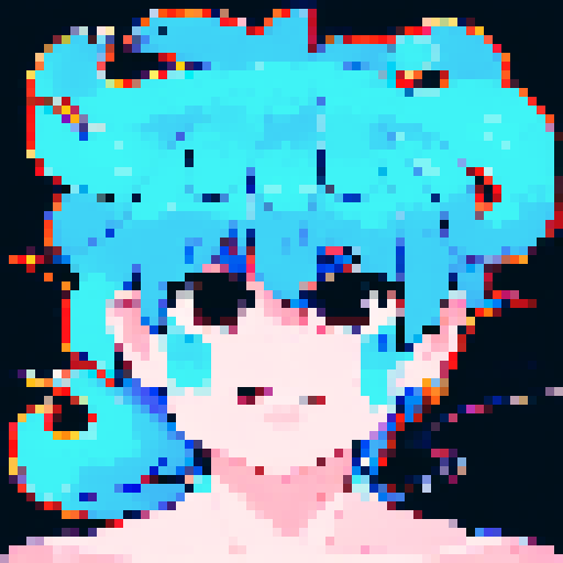 anime style, pixel art, character portrait, close up, shimmering scales, sharp hooks, intricate details, reflecting light, animated eyes, delicate feathers, textured body, swirling water, dynamic pose