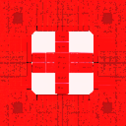 TSMC 7nm process wafer; striking beauty of engineering; marvel of physics; rendition in red and white only
