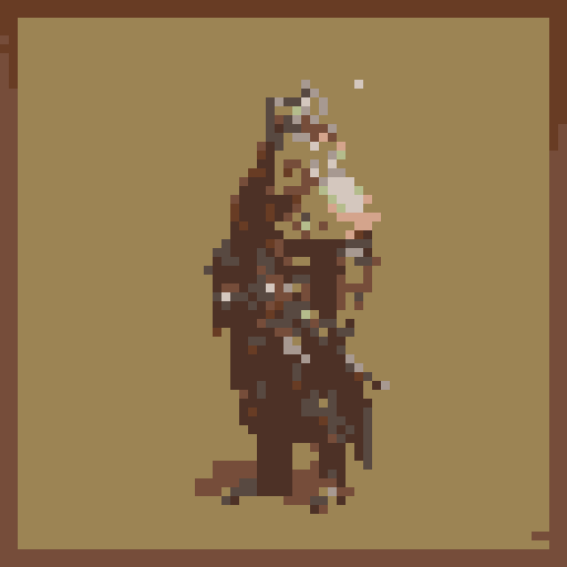small fantasy icon of ratman archer for use in a fantasy wargame