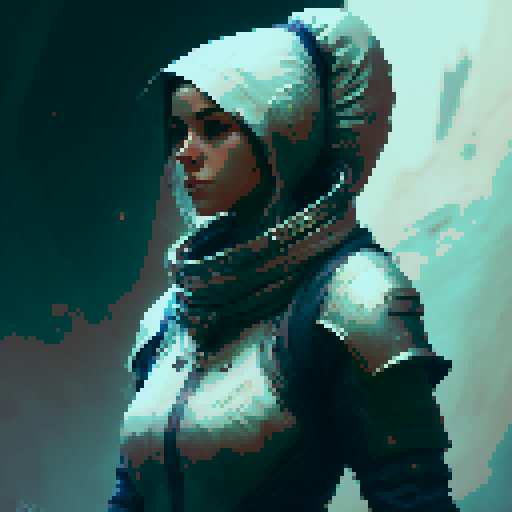 Female Thief, stealthy, slyly evading detection, with a thin frame, White skin, dressed in tight fit armor, in a fantasy Medieval RPG art style