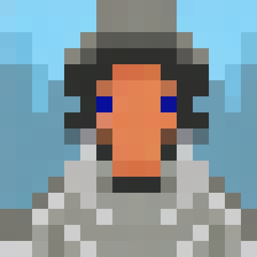 ice witch with blue robe and diamond crown