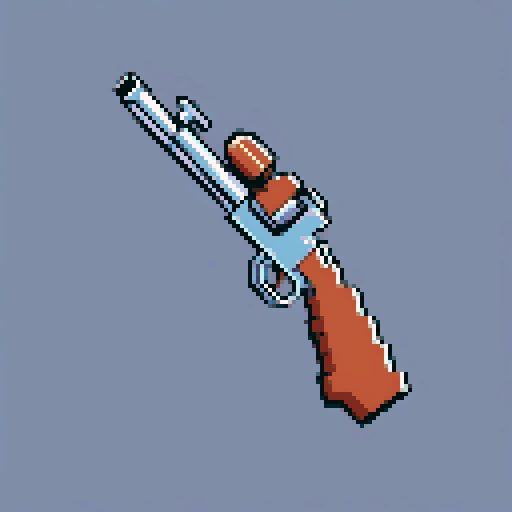 Rifled barrel. on a solid color background so I can easily remove the background