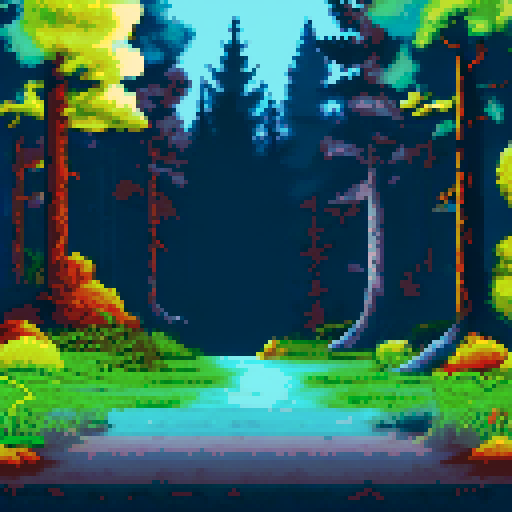 a man siluette run from a big black cloud in a forest 