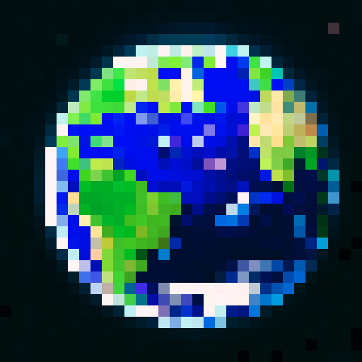 Space picture of the earth 