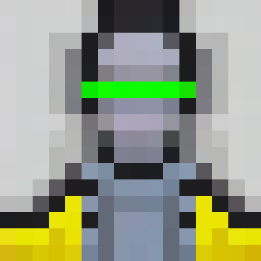 yellow car, game icon, 16x16, pixel art, close up, portrait, vibrant colors, sleek design, shiny finish, glossy reflections, curved lines, exaggerated proportions