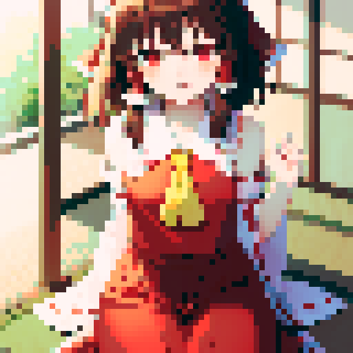 Touhou, Reimu Hakurei, Cute, pretty