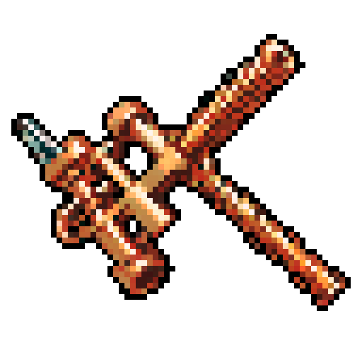 corkscrew with gear teeth in copper. Usable as an asset (clear, thick lines and a white background)