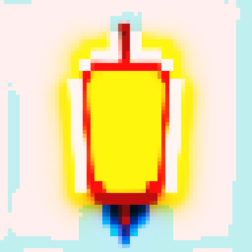 wall sconce in a casino, transparent - white background, pixel art