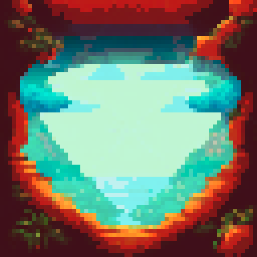 Dirt, pixel rocks, brown texture, sRGB tile-set, pixel art background, landscape