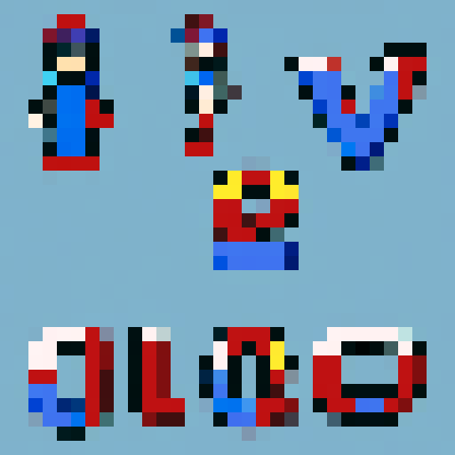 iron on patch badge with numbers 1,2,3 - primary colours. no background