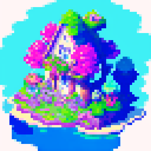 Mid evil pixel landscapes  