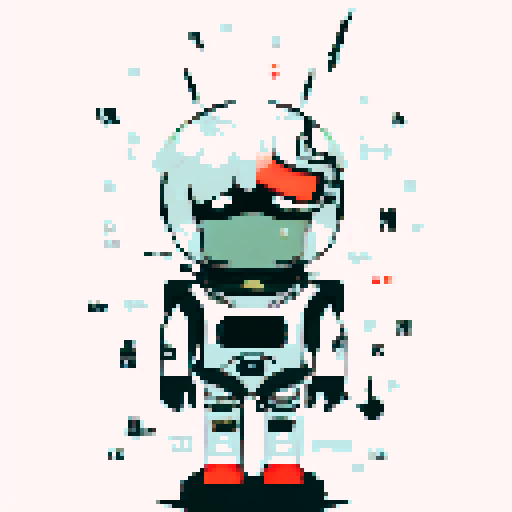 astronaut in an all black space suit