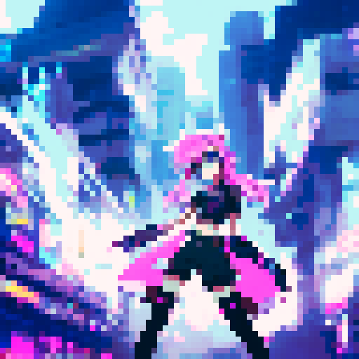 hacker girl, cyberpunk