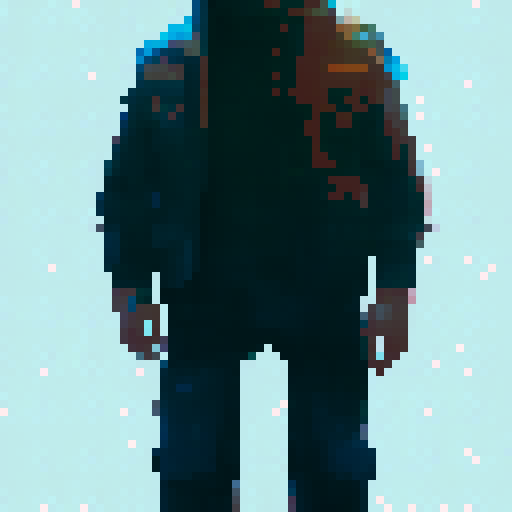 add face to the character, 49 years old man, gray and black hair