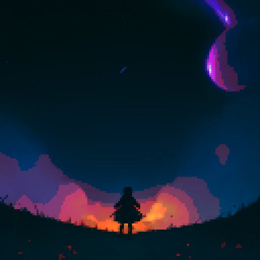 starry sky horror cosmic