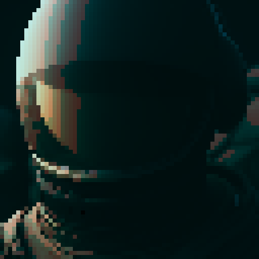 an astronaut ((fully detailed and realistic no deformations )) lost on the moon, in the realistic sci-fi and cinematic Photographic style, extremely detailed in 4k/8k with cinematic lighting with a feeling of despair and suffocation No face showing, just the reflection of the helmet 